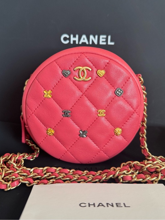 CHANEL Handbags - CHANEL Lucky Charms Lambskin Quilted Crossbody Bag